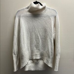 White Turtleneck Sweater